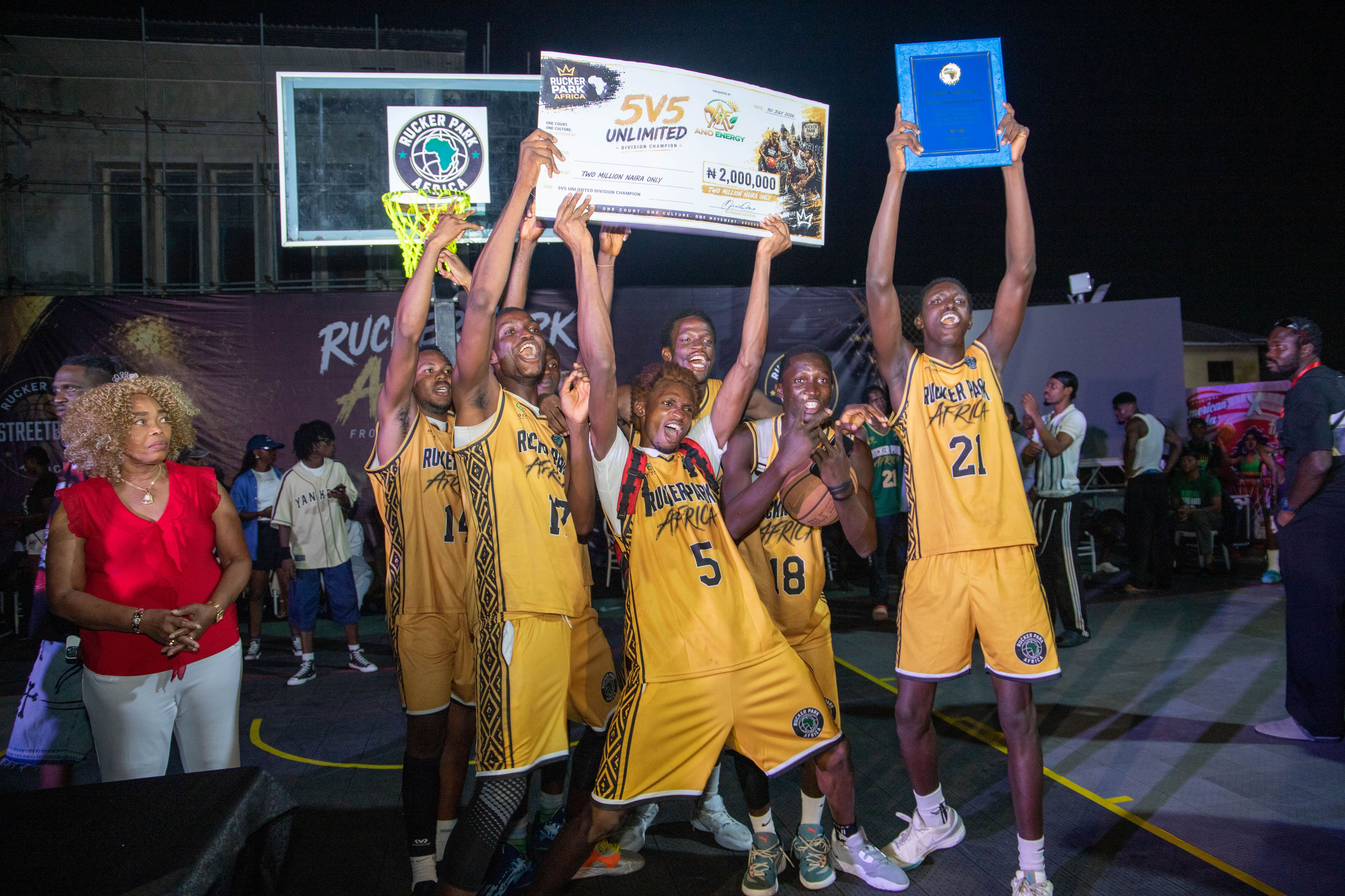 Unlimited division championship action