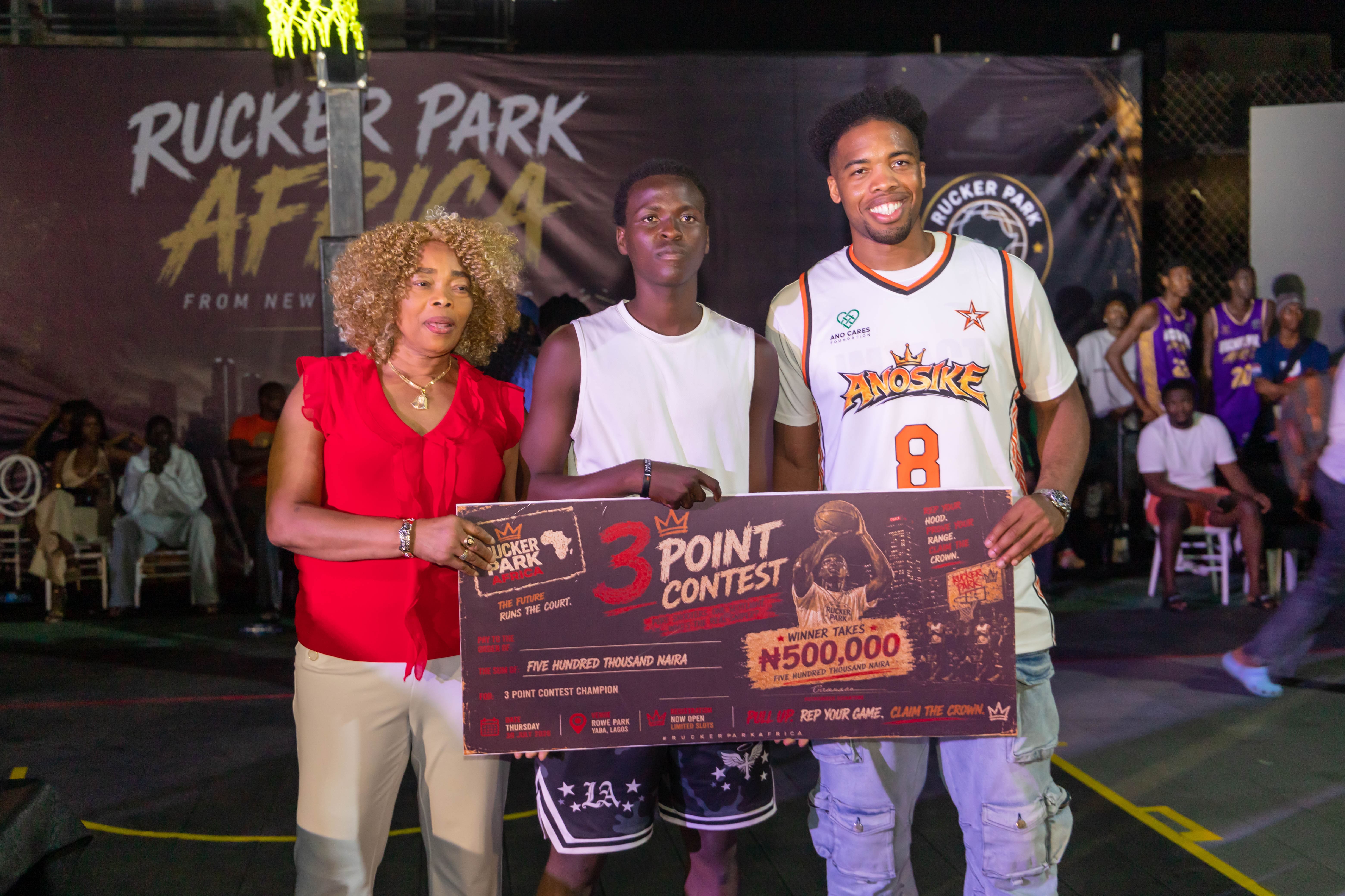 Three-point championship at Rucker Park Africa Lagos
